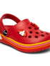 GC-9001K Red Kid's Clogs